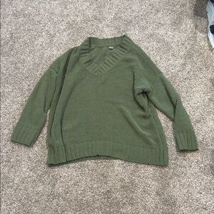 Aerie green sweater